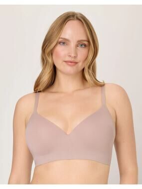 Maidenform Women's 34A Beige Barely There Comfort Underwire T-Shirt Bra H22-3